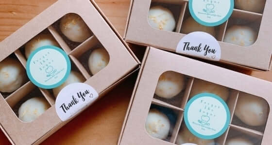 baked goods labels