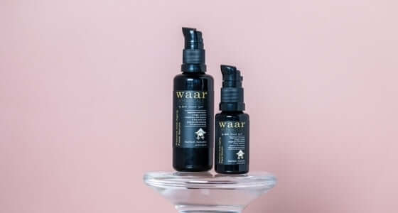 anti-aging serum labels