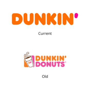 Dunkin' logos