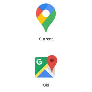 Google Maps logos