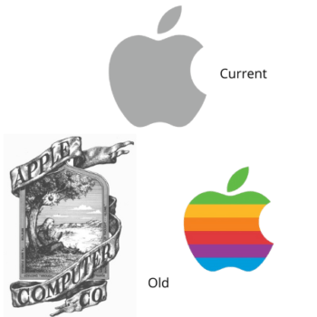 Apple logos