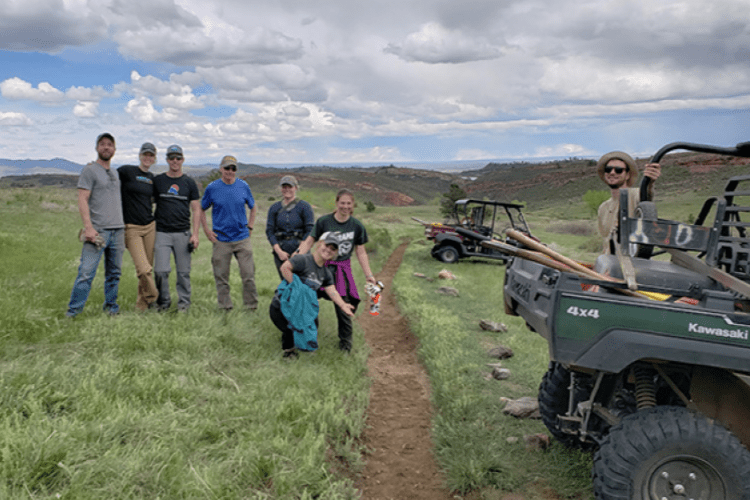 Trail clean up